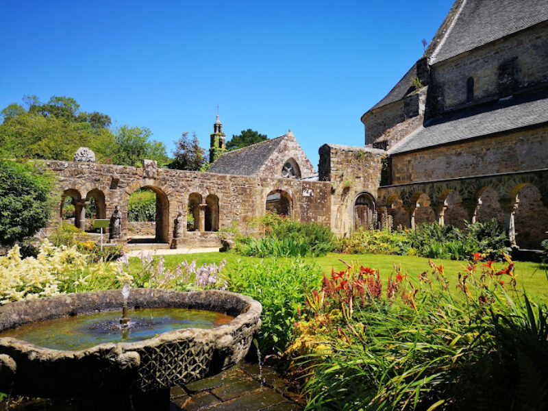 Jardin des simples de l'abbaye de Daoulas